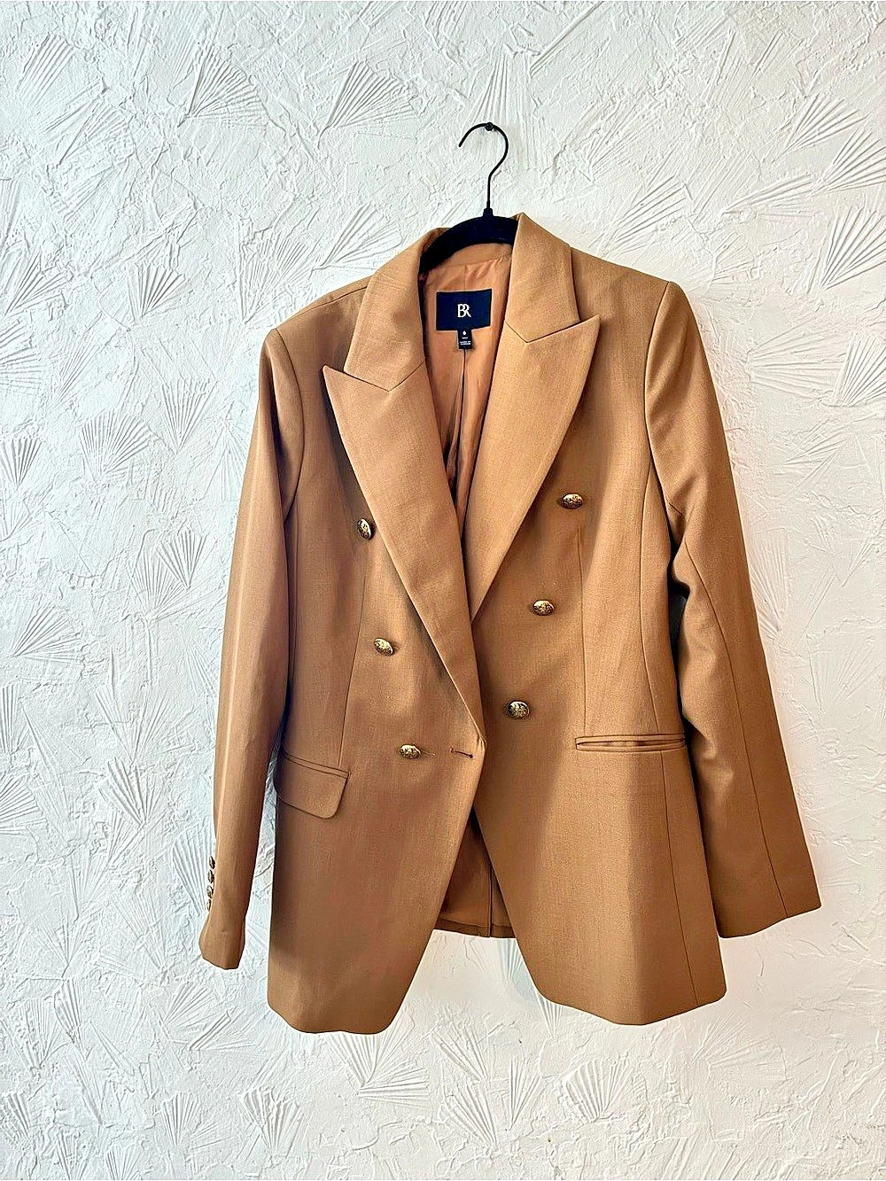 Banana Republic Captain's Blazer Double-Breasted Brown